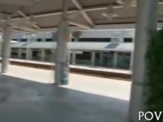 단단한 구멍 도착 채우는 와 정액