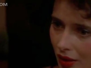 सेंषुअल चलचित्र सितारा इसाबेला rossellini उजागर को उसकी हवाई चप्पलें