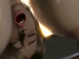 Анімаційний отримує круглий цицьки jizzed