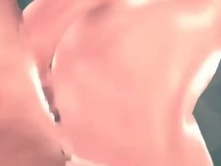 큰 바보 헨타이 아름다움 부딪 혔어요 부터 뒤에 도착 질내 사정