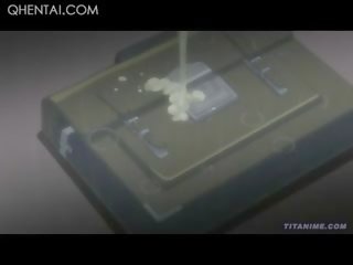 魅力的な エロアニメ ウエートレス なめること と 吸い 彼女の クライアント manhood