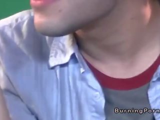 背後 場景 同 色情明星 的 性交 滑稽模仿