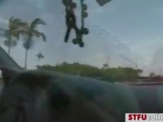 Ученички прекарвам springbreak с сензационен мръсен клипс