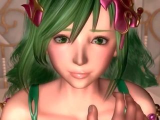 Пишні хентай seductress кицька пальчатий і цицьки вичавлений