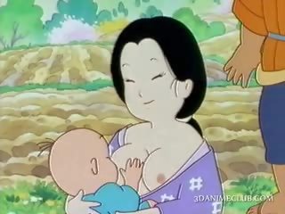 魅力的な アニメ アジアの ファック アウトドア バイ 彼女の ホット へ trot 男
