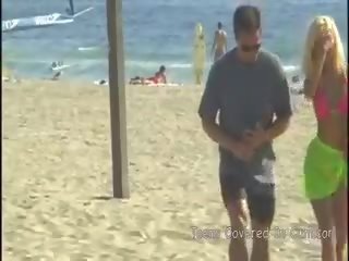 Johnson 북쪽 추천 올라 에이 금발의 쓰레기 인간 에 그만큼 바닷가