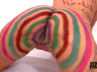 Страхотен bodypainting !