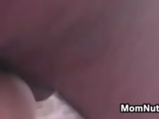 화이트 아내 원 그 큰 검정 물건으로