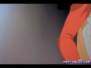 Хентай получава притиснат тя bigboobs и трудно мушкам