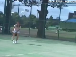 Azjatyckie tenis sąd publiczne dorosły film