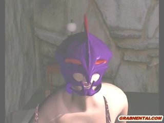 3d 애니메이션 femme fatale 찌르고 부터 뒤에 로 maskerman