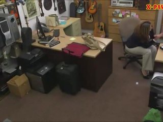 Хитър голям бомби бизнес дъщеря путка удряха в на pawnshop