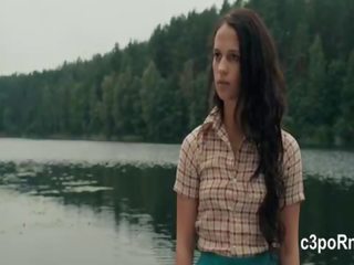 Alicia Vikander fantastic Scene