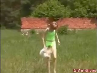 Farmgirl 손가락 잤어요 그녀 자신
