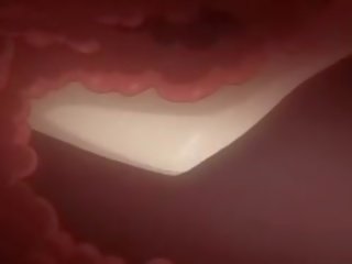 Божевільна дію аніме vid з нецензурні великий цицьки, зв’язування,