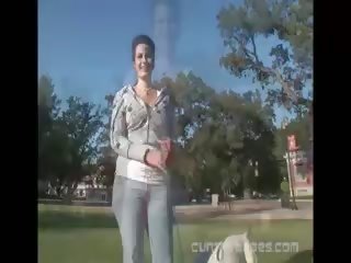 Машина трахання на a парк манда пікап