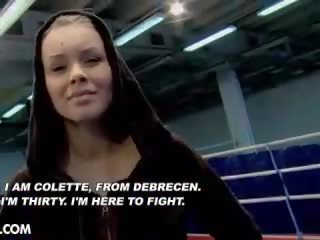Nudefightclub 礼物 bailee vs colette