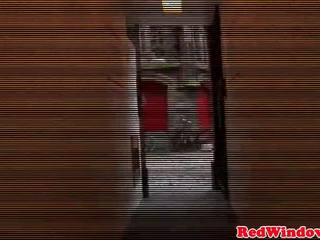 На обличчі голландка ескорт spoiling клієнт