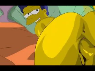 Simpsons брудна відео homer трахає marge