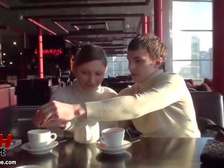 Брудна туалет трахкав і jizzed кліп
