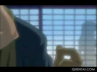 Dolce hentai giovane femmina prende brutalmente scopata e umiliato