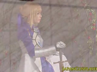 日本语 enchantress 在 制服 多指