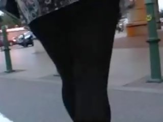 黑色 绑腿