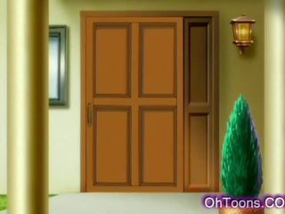 Desirable грудаста брюнетка спіймана мастурбує