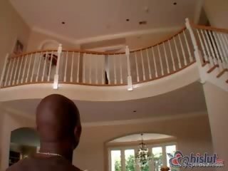 Katsuni в начальник носок отримати її дупа і манда утрамбований по чорна bloke