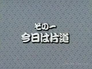 프라임 애니메이션 아시아의 엿 옥외 로 그녀의 성적 자극 사람
