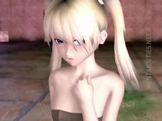 Tóc thắt bím 3d phim hoạt hình nữ thần được fucked lược