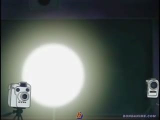 묶여 올라 헨타이 단단한 gangbanged 로 에이 지방 사람