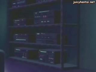 Аниме мацка получава путка притиснат