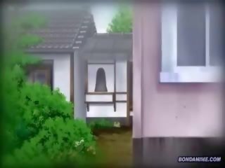 З зав’язаними очима крихітна обдурена в брудна кіно