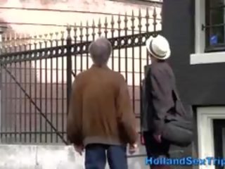 Старий турист зовнішність для для дорослих фільм в амстердам