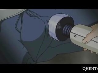 헨타이 님프 빨기 괴물 수탉 에 무릎