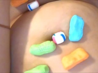 Імбир париж цукерки грати фарширований манда з cotton цукерки
