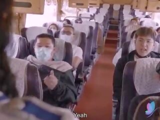 X номинално видео tour автобус с голям бюст азиатки ескорт оригинал китайски av x номинално филм с английски подводница
