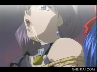 Magnificent hentai x nominal kapëse skllevër në litarë shkoj seksualisht torturuar