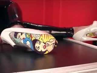 Розтоптування: безкоштовно високий каблуки & бдсм x номінальний відео 0f