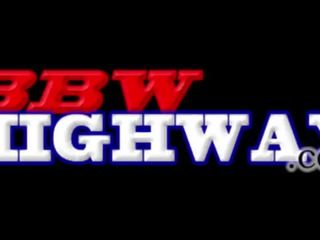 Великий сідниці ssbbw червоний thunda приймає великий manhood slick punisher на bbwhighway