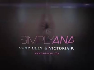 Simplyanal - лесбийки дупе lickers - лесбийки анално секс.
