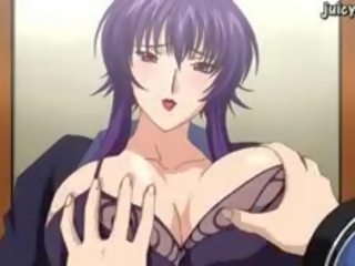 エロアニメ 大きい 誘います おっぱい こすり