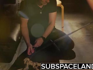 קשה סאדו מאזו עֲנִישָׁה ל קָשׁוּר למעלה נוער מאונן