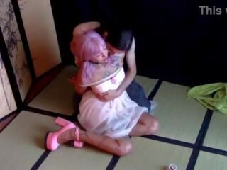 Sextape shibari 와 dolly&comma; 놀리는 속박 pmv