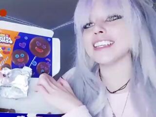 I עשוי א representation של עצמי ב א ליצן סוכרייה על מקל • paleta payaso •