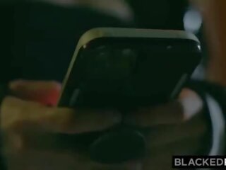 Blackedraw ছিমছাম সাদা divinity পায় ভরা উপর দ্বারা বিশাল বিবিসি