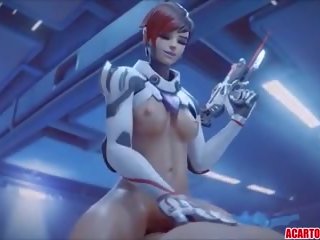Overwatch брудна кіно збірка з dva і widowmaker: брудна кліп 64
