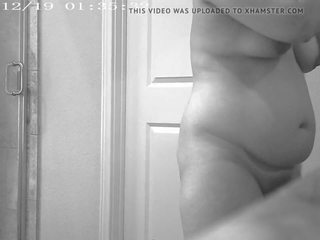 ぽってり アジアの 妻 drying オフ すぐに afterwards シャワー パート 2: 汚い フィルム 0a
