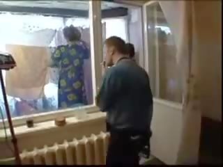 Дивний сцена російська ripened x товста juvenile